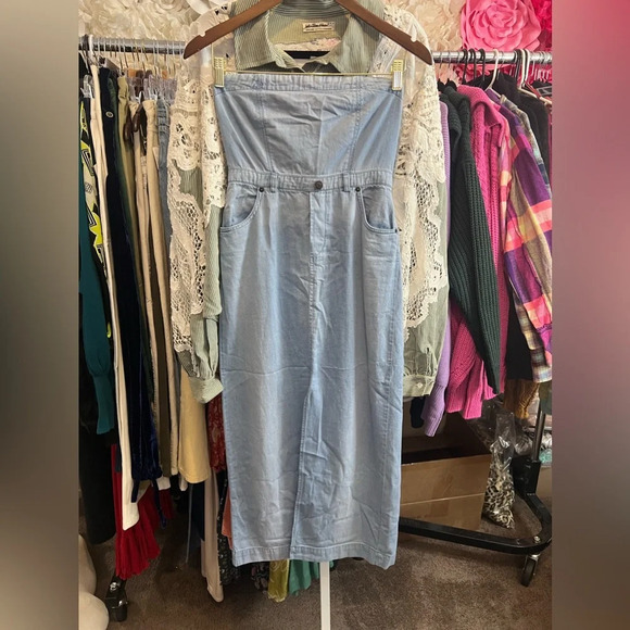 Free People Picture Perfect Midi Dress, Sz 0 NWT - Picture 5 of 11